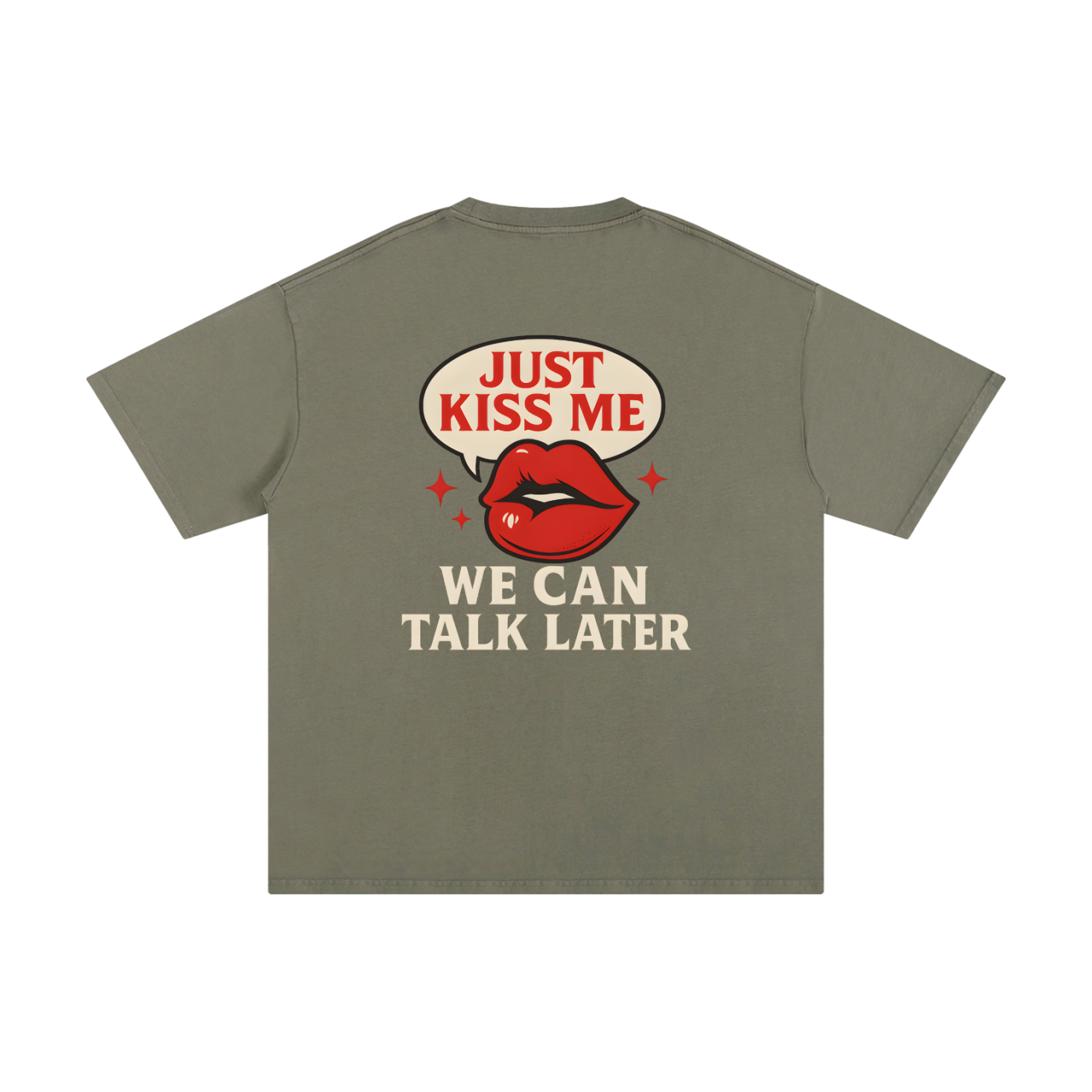 KISS ME - Unisex Pure Cotton T-Shirt