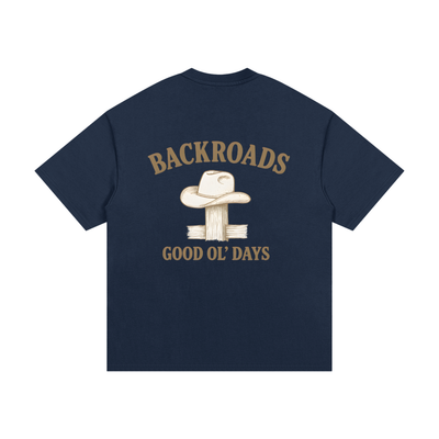 BACKROADS - Essential Heavyweight Cotton T-Shirt