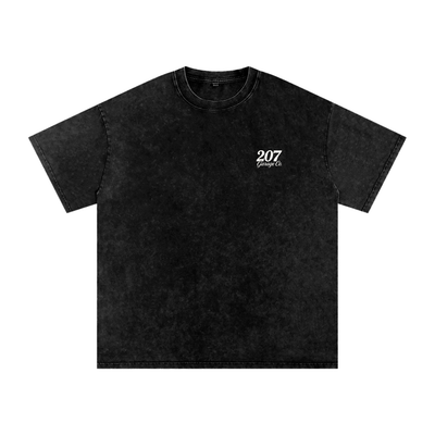 GOOD THINGS - Snow Washed Oversized Cotton T-Shirt