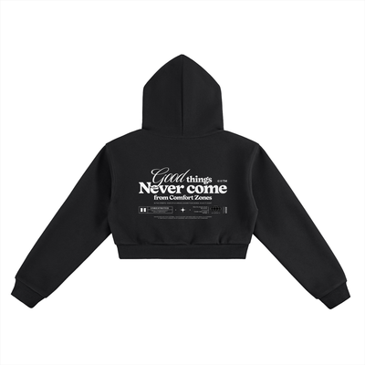 GOOD THINGS - Essential Cropped Hoodie