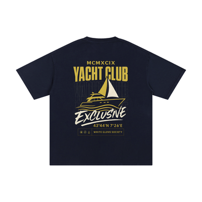 YACHT CLUB - Unisex Pure Cotton T-Shirt