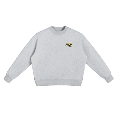 YACHT CLUB - Fleece Side Slit Crewneck Sweatshirt