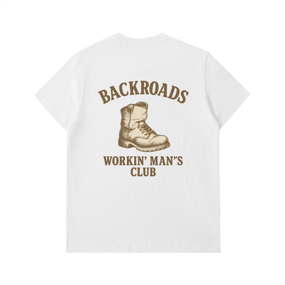 BACKROADS - Essential Heavyweight Cotton T-Shirt