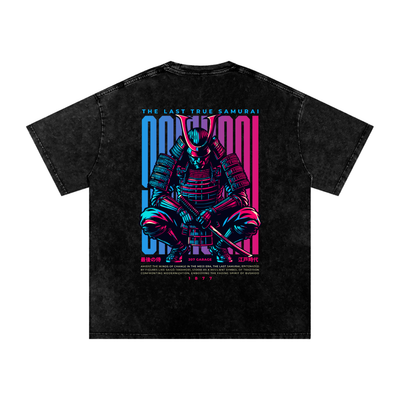 JAPAN - Snow Washed Oversized Cotton T-Shirt