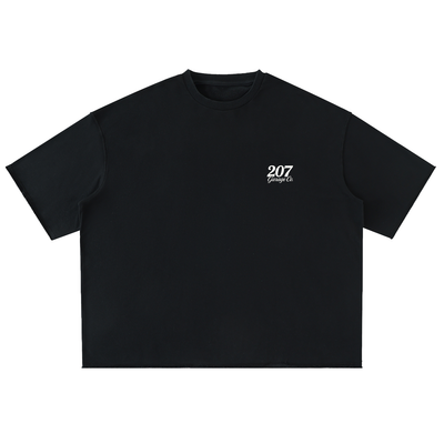 MONEY - Washed Rolled Hem Half Sleeve T-Shirt