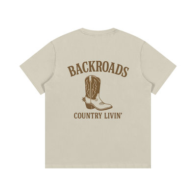 BACKROADS - Essential Cotton T-Shirt