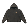 LUCKY 7'S - Vintage Washed Frayed-Hem Hoodie